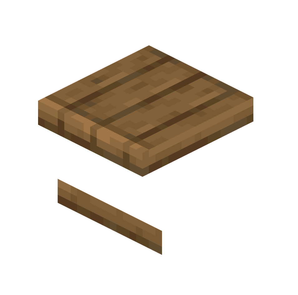 край елового стола, spruce_table_edge — предмет ресурспака minecraft специально для сервера foxward