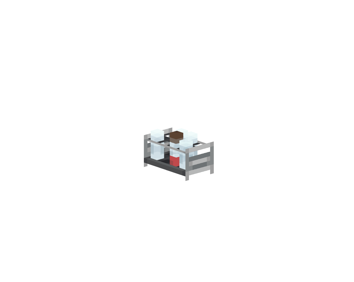 лабораторные пробирки — предмет ресурспака minecraft специально для сервера foxward
