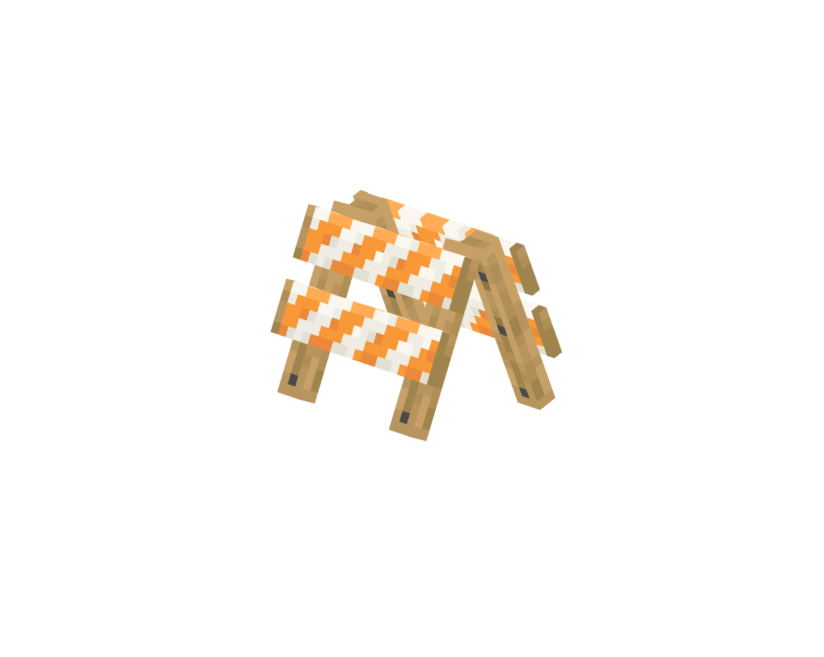 дорожное ограждение — предмет ресурспака minecraft специально для сервера foxward
