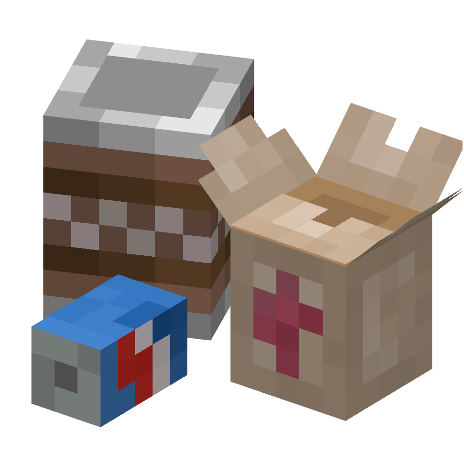 мусор, trash — предмет ресурспака minecraft специально для сервера foxward