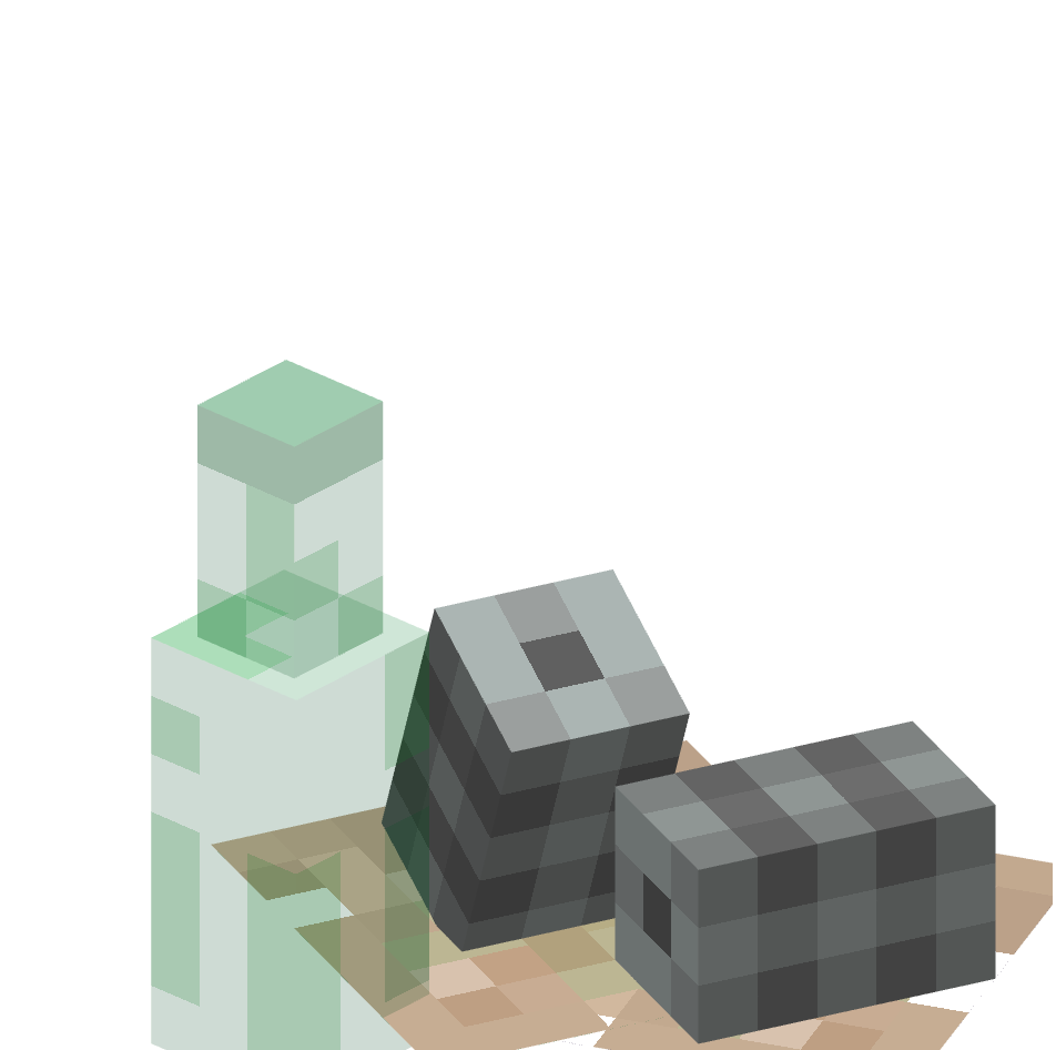 средний мусор, trash2 — предмет ресурспака minecraft специально для сервера foxward
