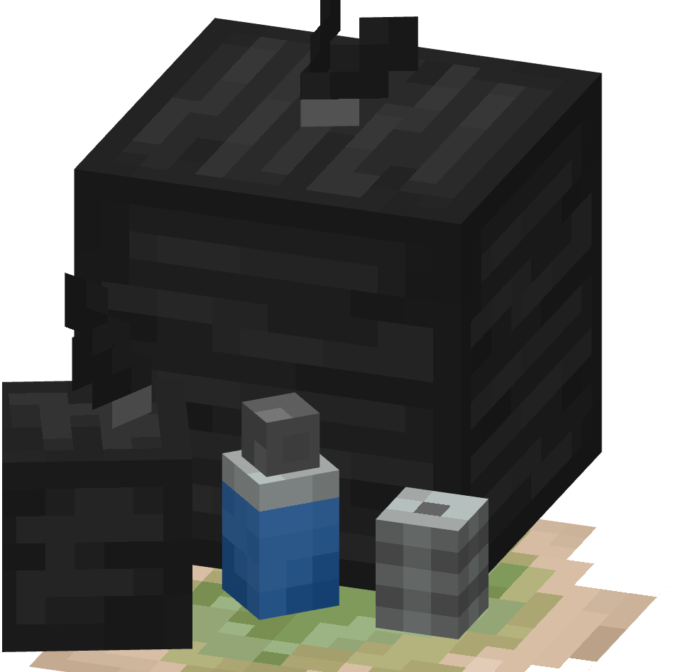 большой мусор, trash3 — предмет ресурспака minecraft специально для сервера foxward