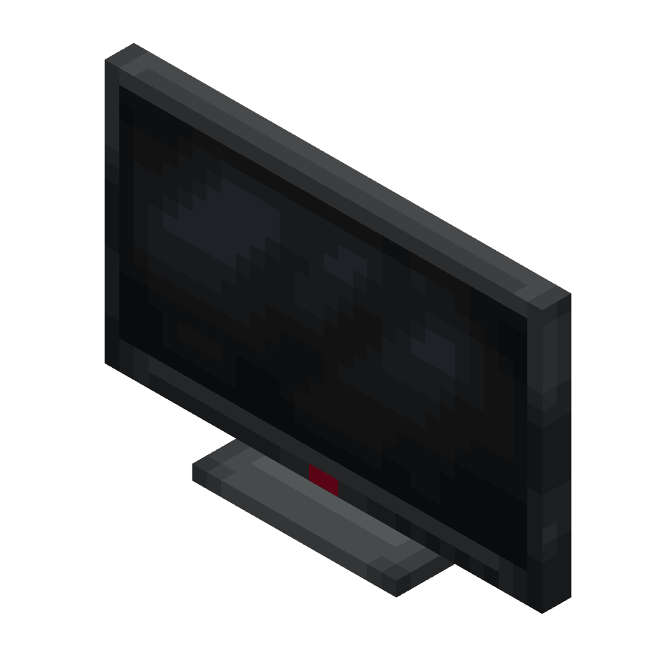 телевизор выкл, tv — предмет ресурспака minecraft специально для сервера foxward