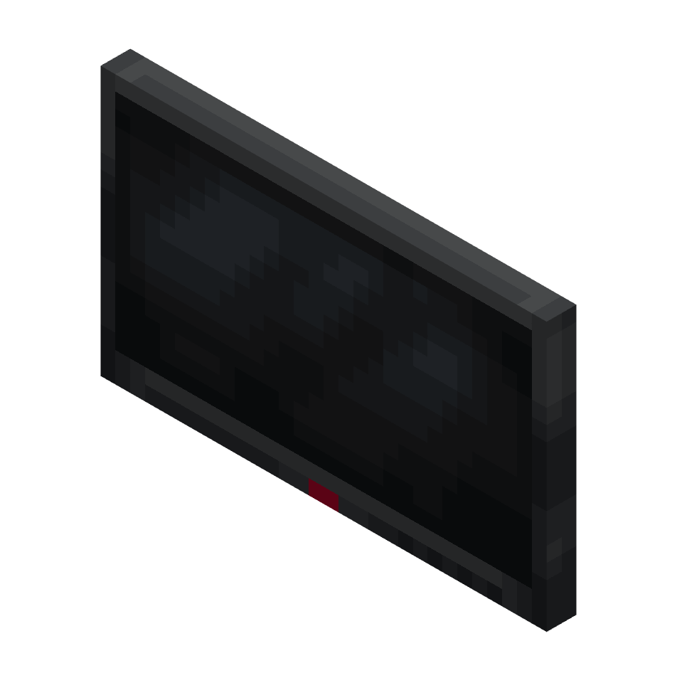 настенный телевизор, tv wall — предмет ресурспака minecraft специально для сервера foxward