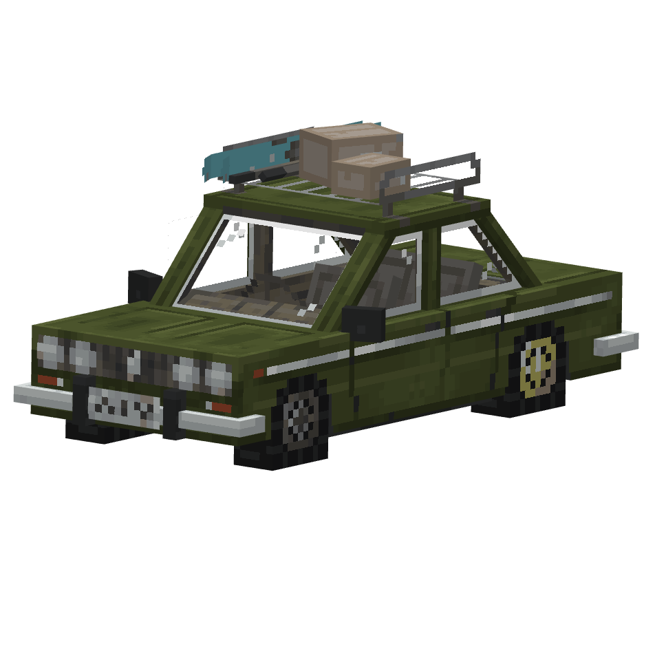 ваз-2103 олива, vaz 2103 olive — предмет ресурспака minecraft специально для сервера foxward