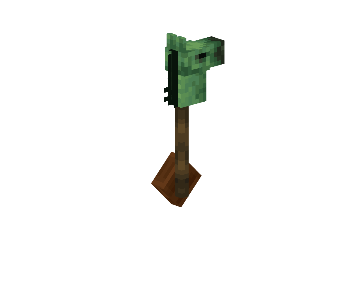 зомби лошадь на палке — предмет ресурспака minecraft специально для сервера foxward