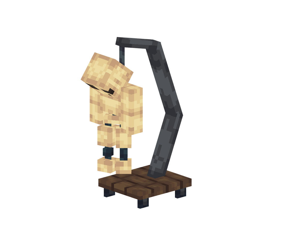 maneken — предмет ресурспака minecraft специально для сервера foxward