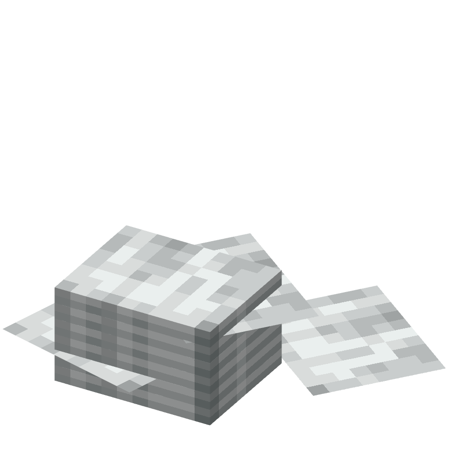 стопка бумаг, default — предмет ресурспака minecraft специально для сервера foxward