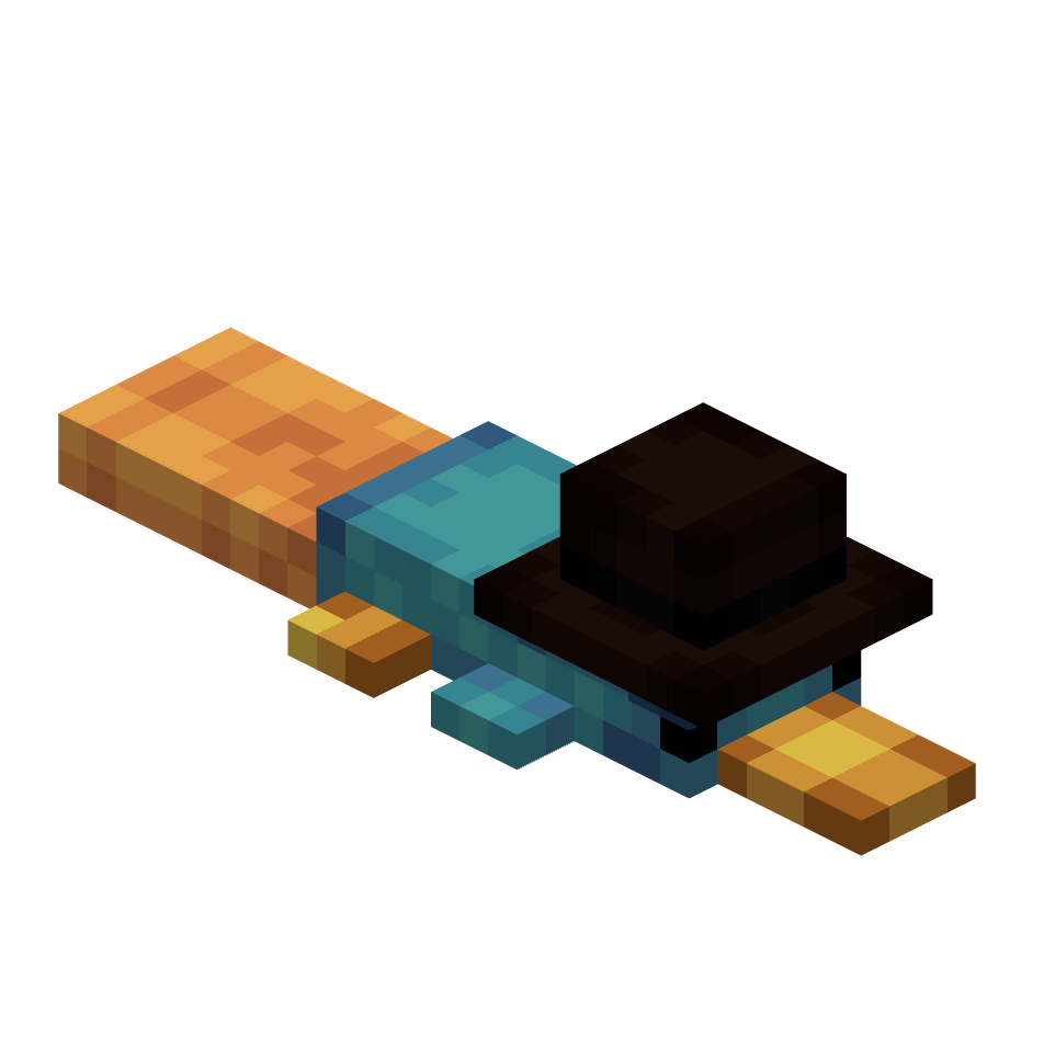 перри утконос, perry platipus — предмет ресурспака minecraft специально для сервера foxward
