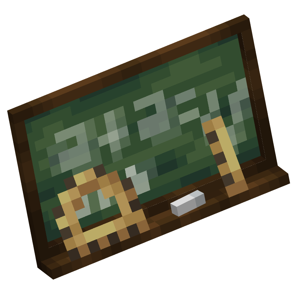 школьная доска, school board — предмет ресурспака minecraft специально для сервера foxward