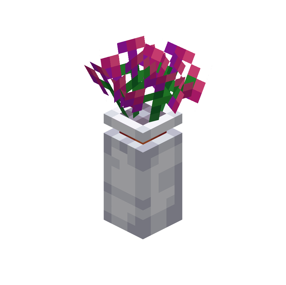 лютики, aquilegia — предмет ресурспака minecraft специально для сервера foxward