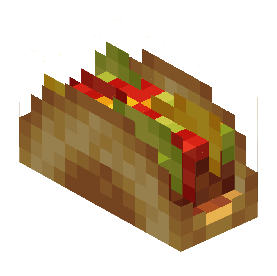 капитан чебурек, bicorne taco — предмет ресурспака minecraft специально для сервера foxward