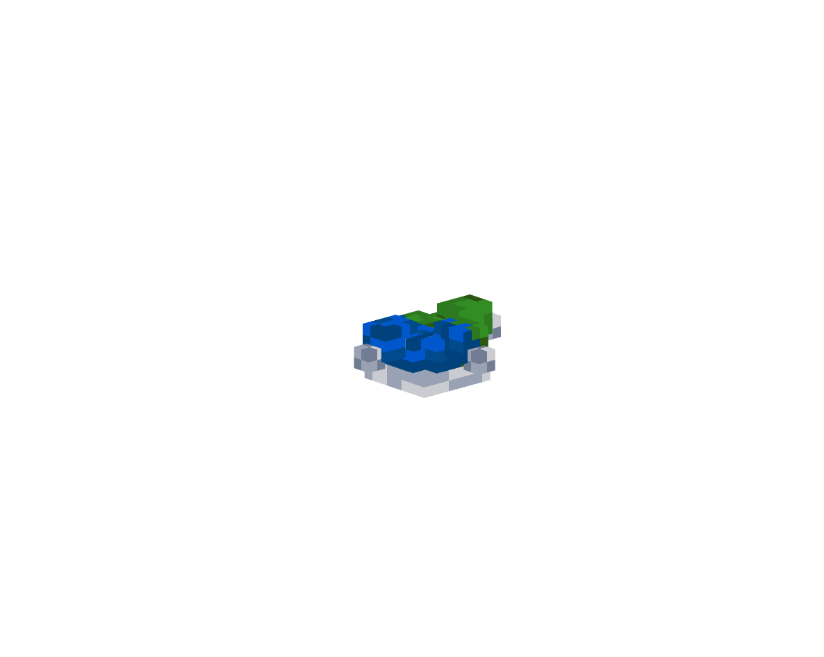 зеленая клоунская шляпа — предмет ресурспака minecraft специально для сервера foxward