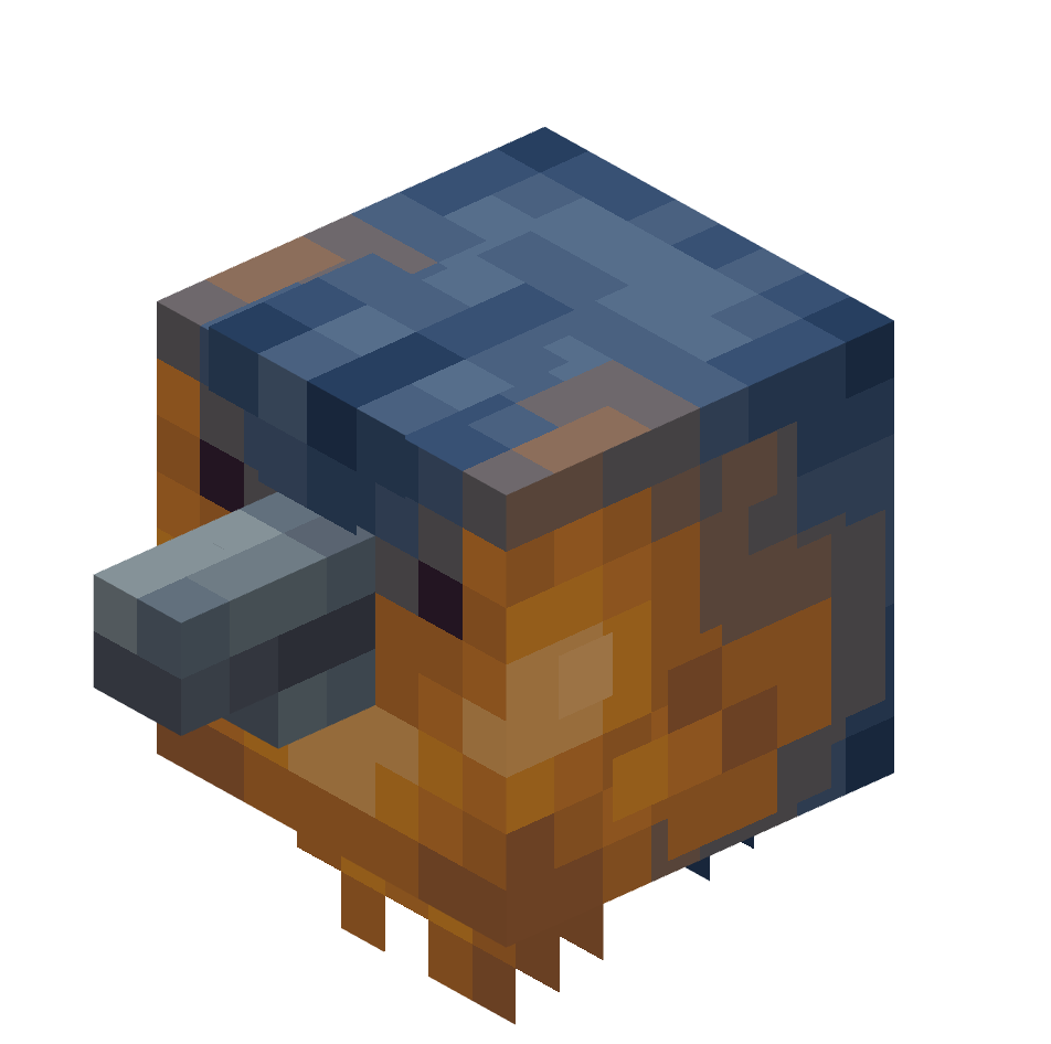 секретарь зяблик, finch head — предмет ресурспака minecraft специально для сервера foxward