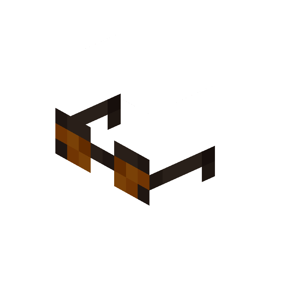 очки снайпера, glasses sniper — предмет ресурспака minecraft специально для сервера foxward
