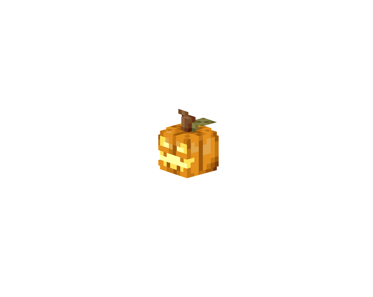 тыкво-головый — предмет ресурспака minecraft специально для сервера foxward