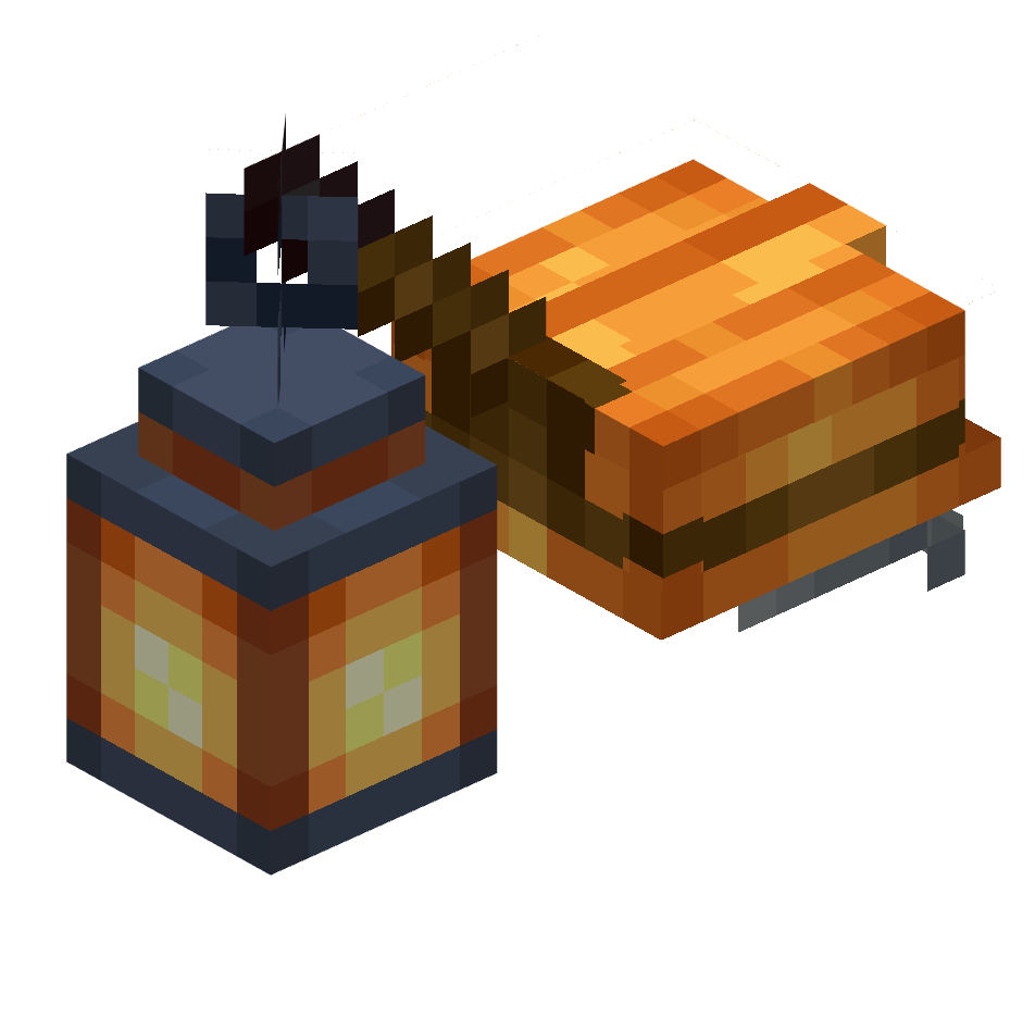 шахтерский фонарь, miner cap — предмет ресурспака minecraft специально для сервера foxward