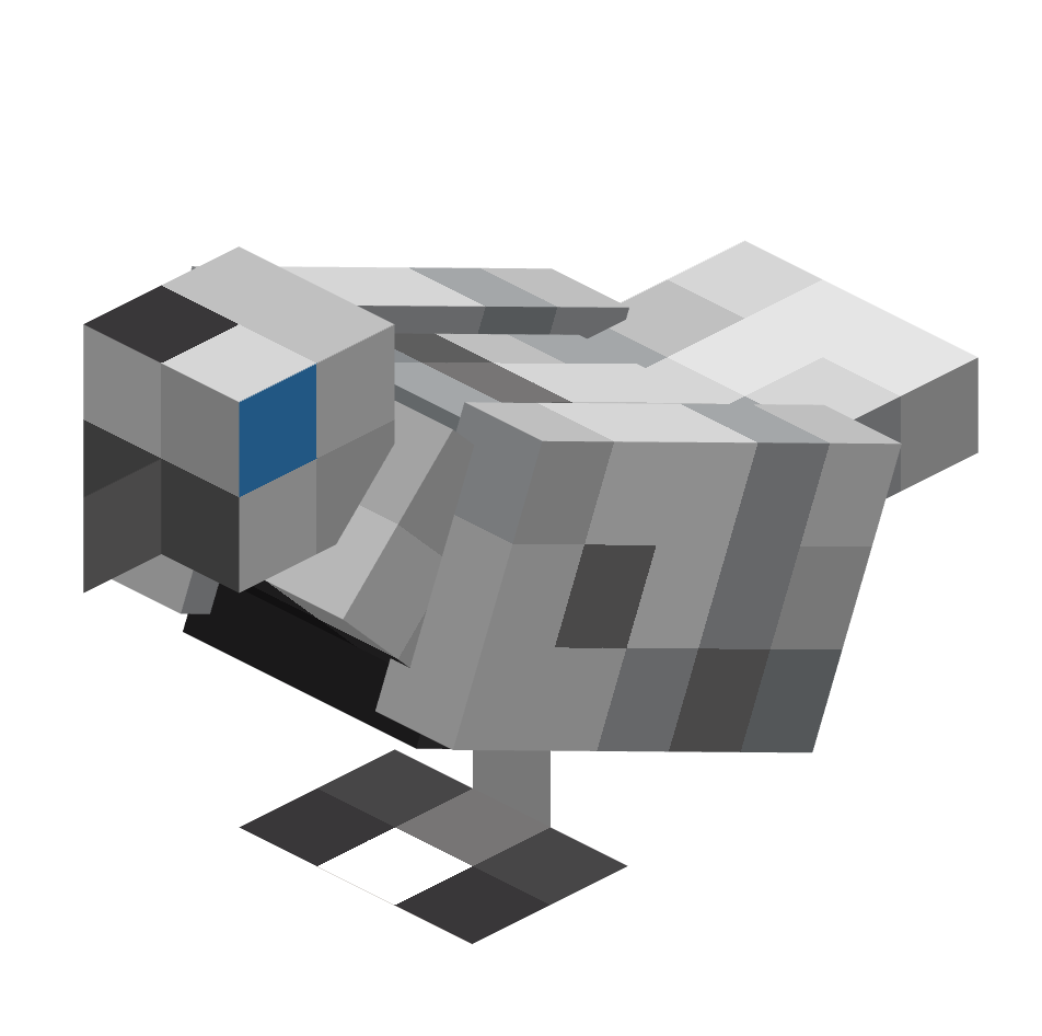 архи-мех, pigeon robo — предмет ресурспака minecraft специально для сервера foxward