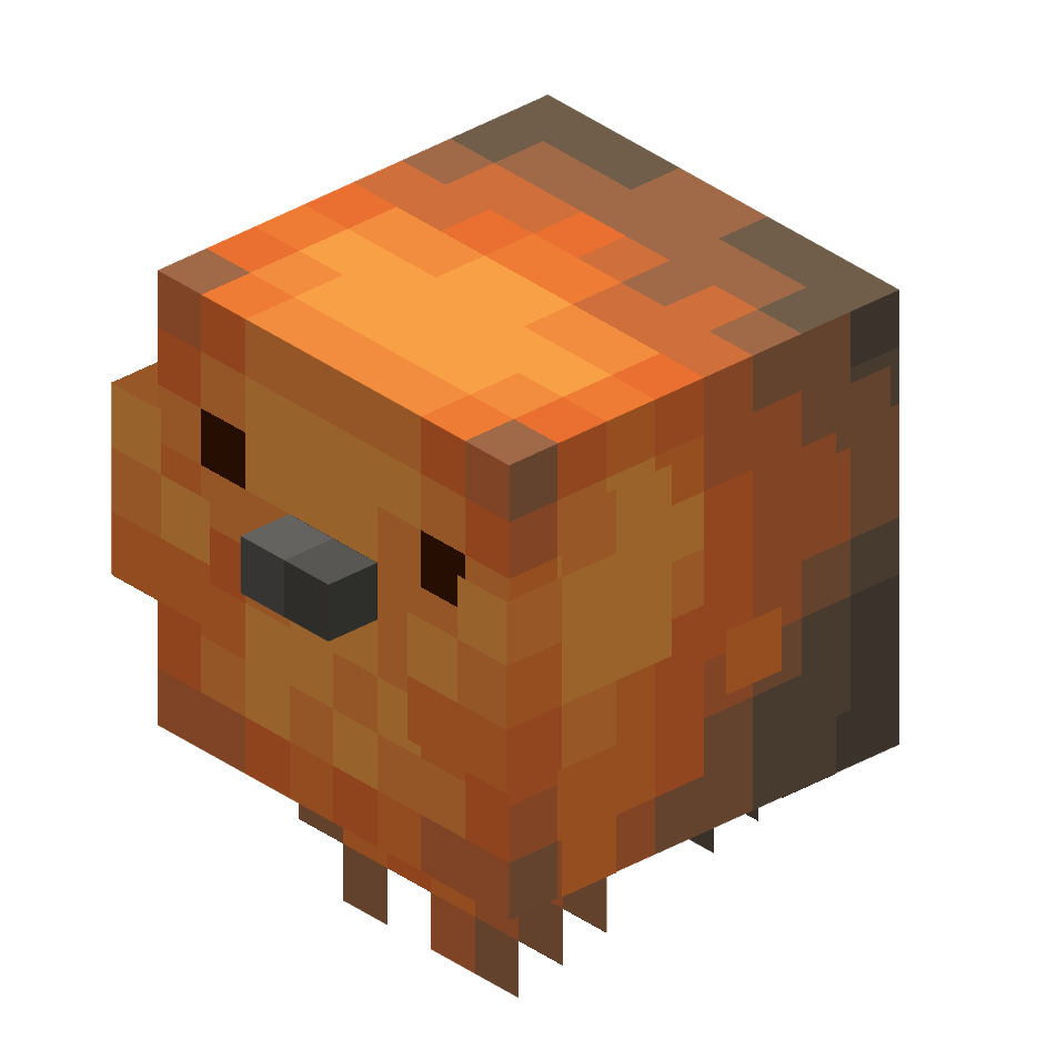 птичка по-киевски, poot — предмет ресурспака minecraft специально для сервера foxward