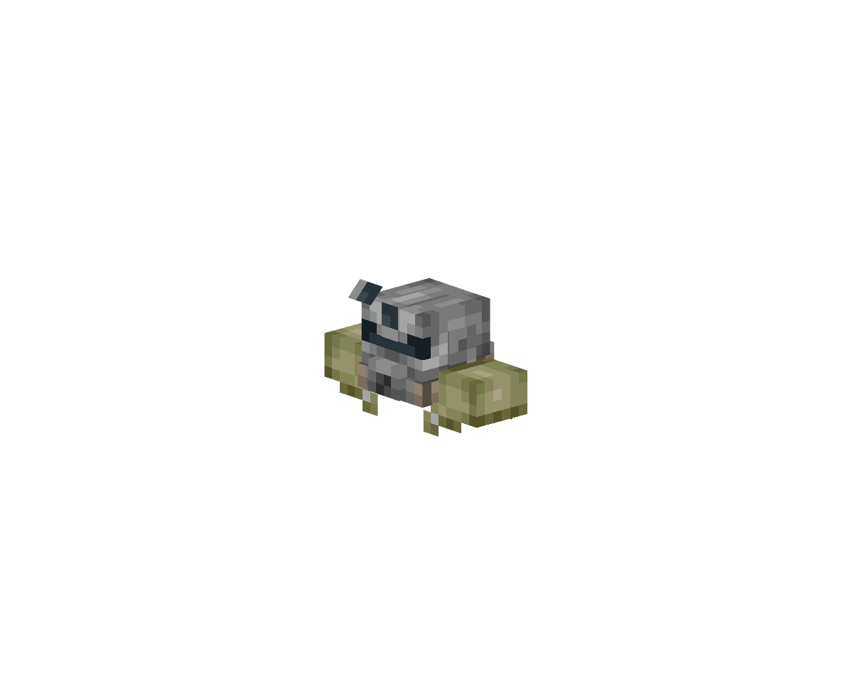шлем t-51 — предмет ресурспака minecraft специально для сервера foxward