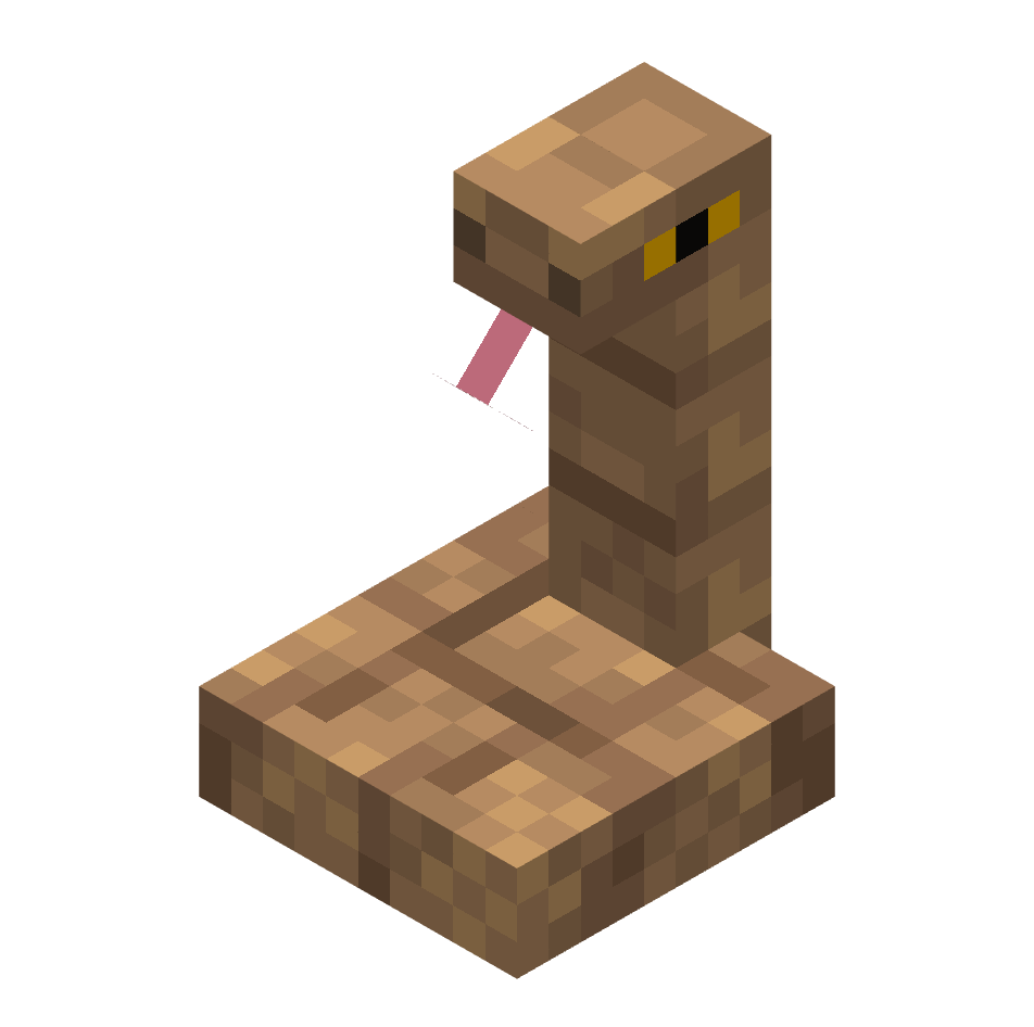 гремучая змея, rattlesnake — предмет ресурспака minecraft специально для сервера foxward
