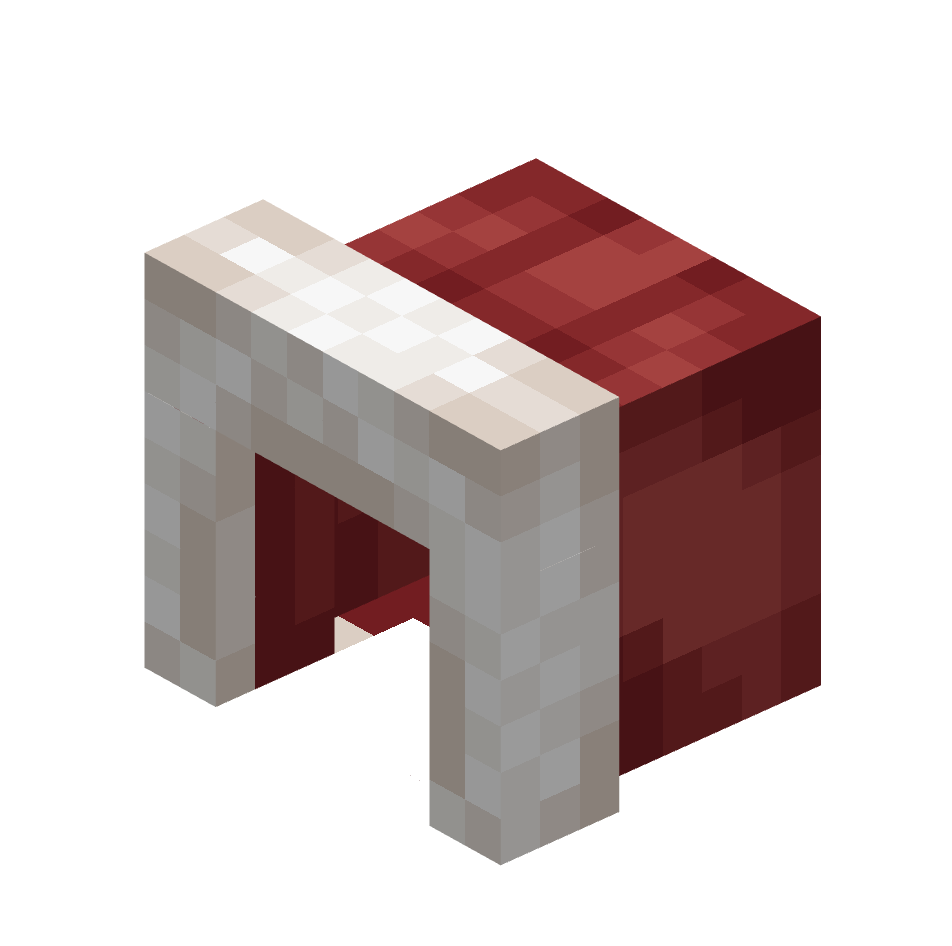 зимний капюшон, shuba — предмет ресурспака minecraft специально для сервера foxward