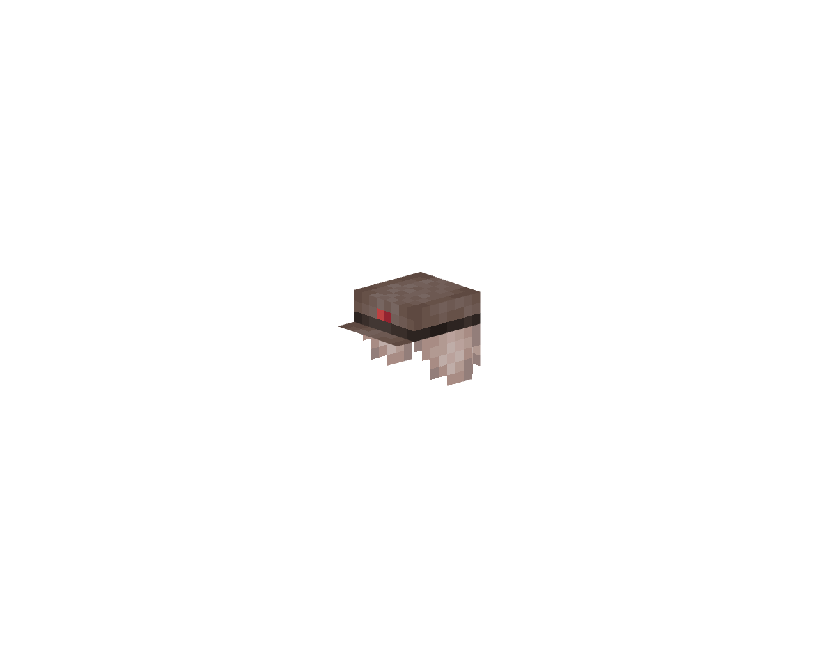 снежный козырек — предмет ресурспака minecraft специально для сервера foxward