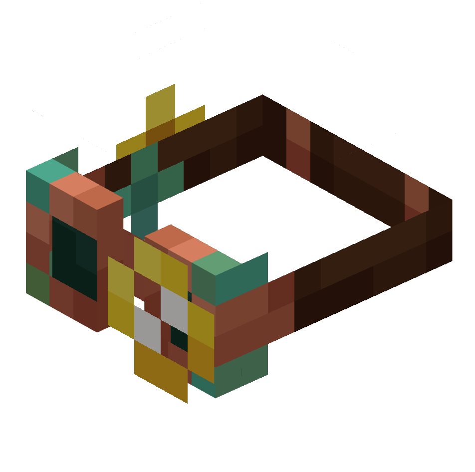 медные гогглы, steampunk glasses — предмет ресурспака minecraft специально для сервера foxward
