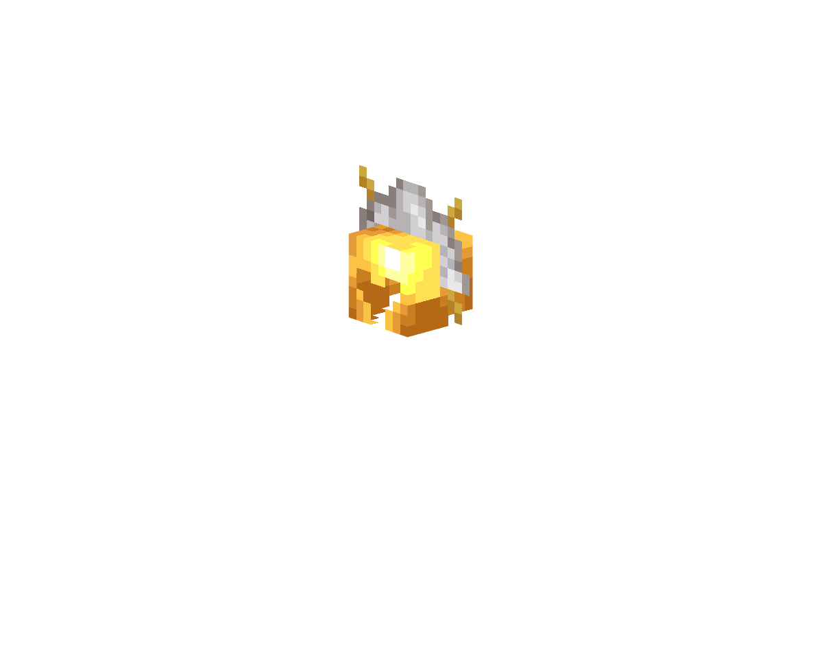 шлем воина света — предмет ресурспака minecraft специально для сервера foxward