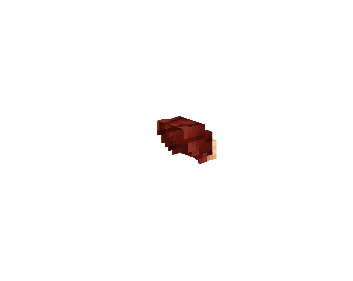 крутая зимняя шапка — предмет ресурспака minecraft специально для сервера foxward