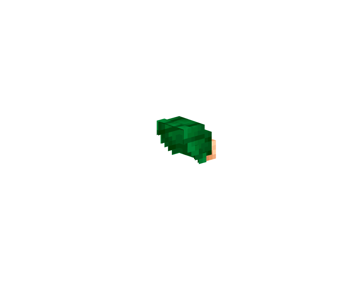 winter hat grn — предмет ресурспака minecraft специально для сервера foxward