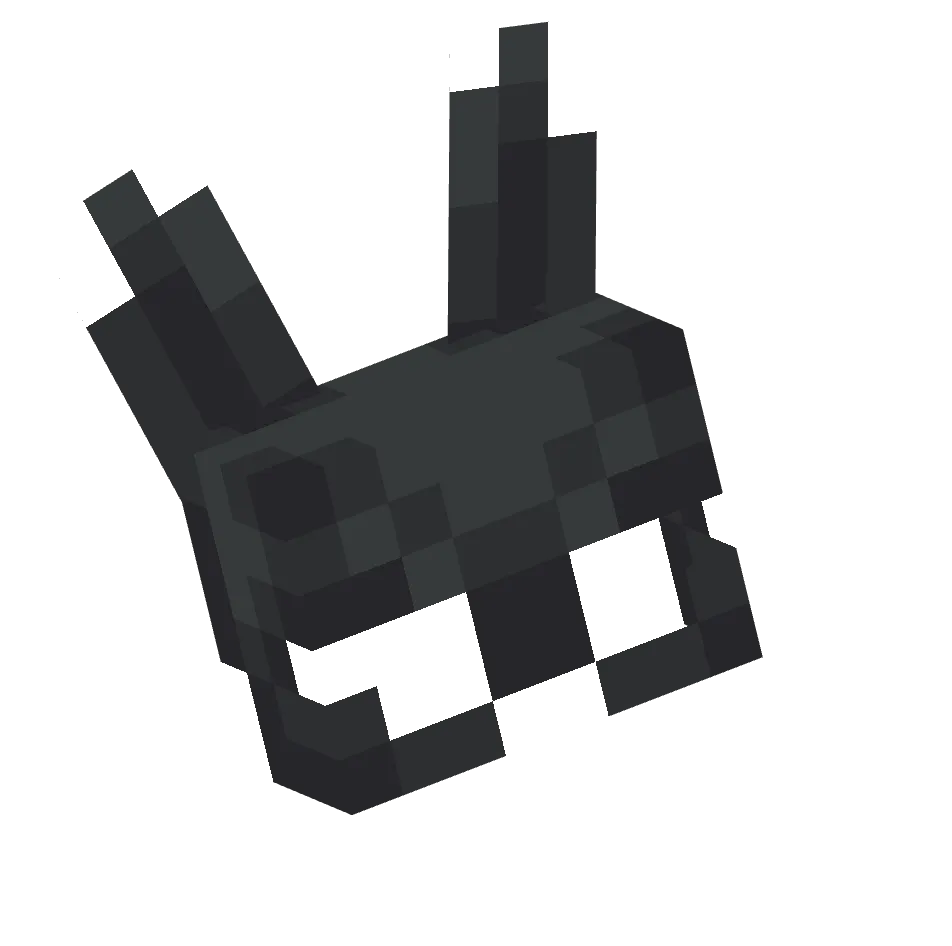 маска кролика, default — предмет ресурспака minecraft специально для сервера foxward