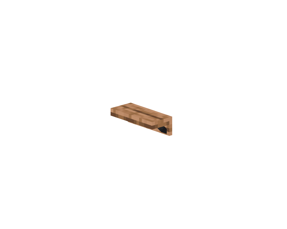 shelf — предмет ресурспака minecraft специально для сервера foxward