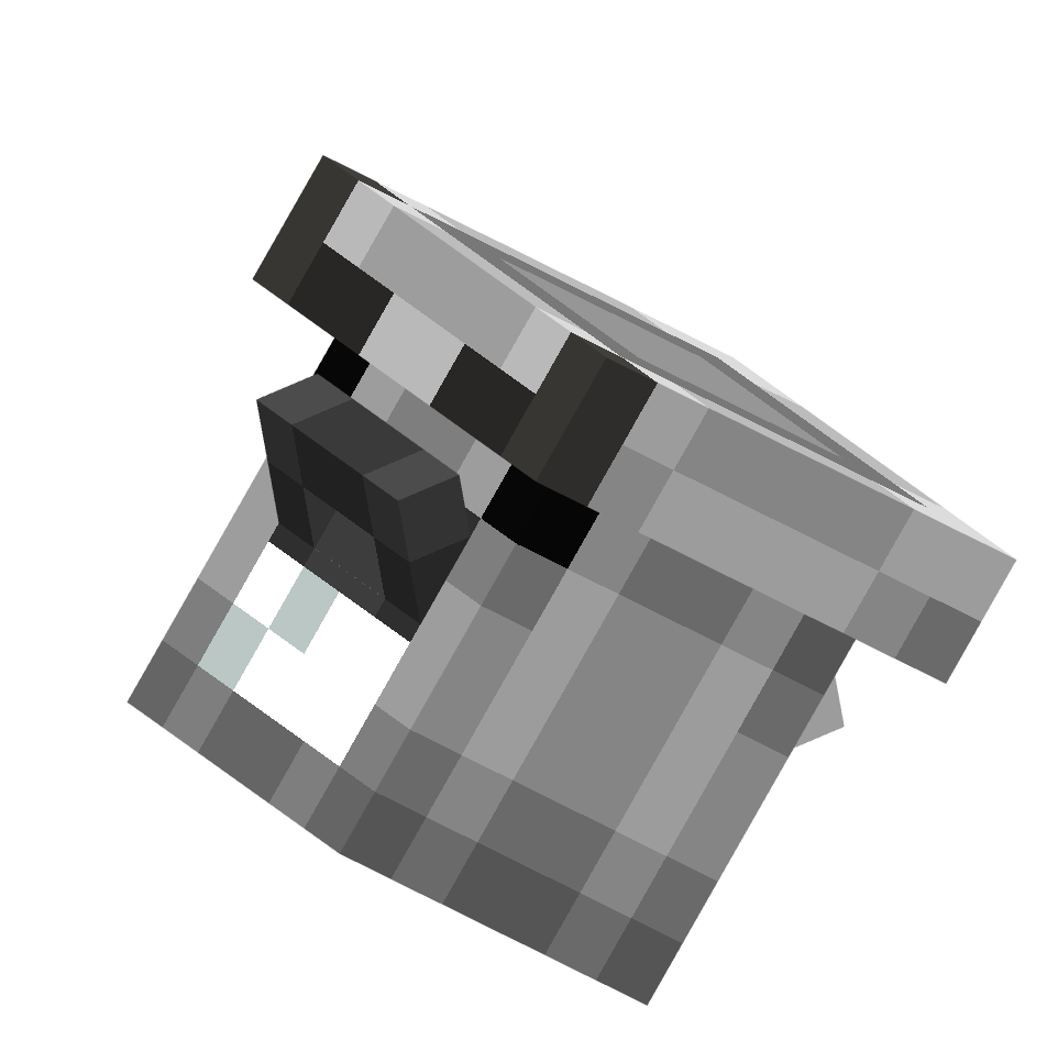 кожаный, trashcan — предмет ресурспака minecraft специально для сервера foxward