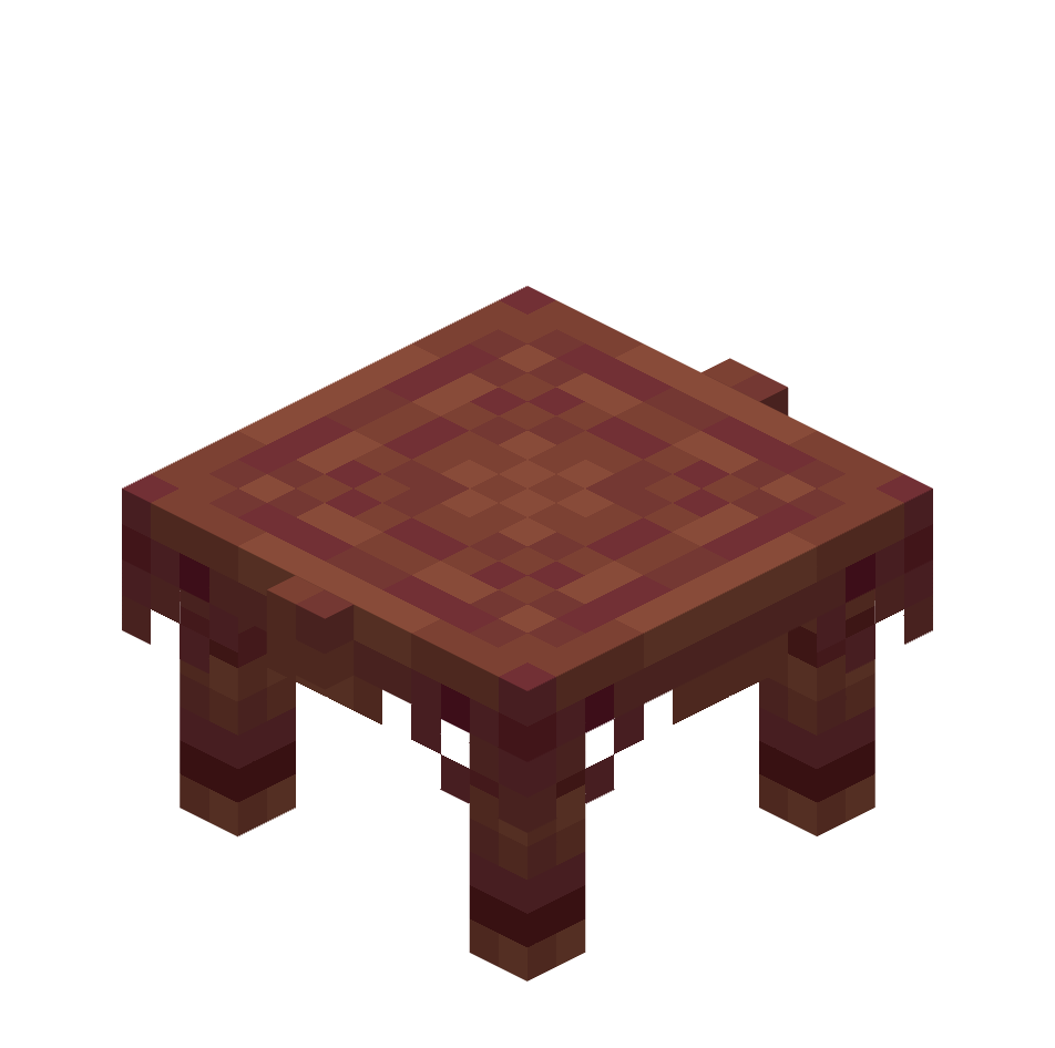 мангровая древесина, stool — предмет ресурспака minecraft специально для сервера foxward