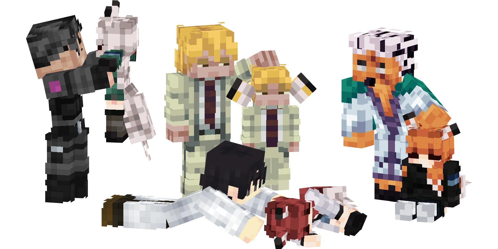 Пайтера, mobs — предмет ресурспака minecraft специально для сервера foxward