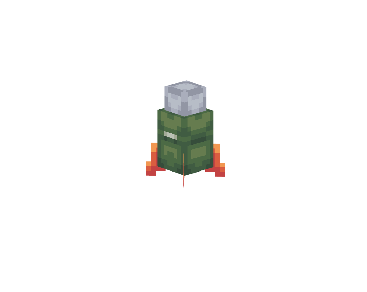 ракета бомба петарда — предмет ресурспака minecraft специально для сервера foxward
