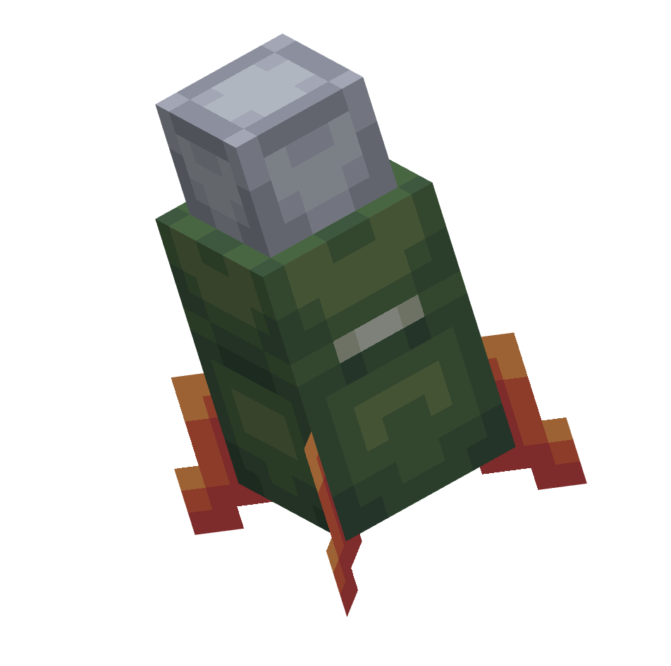 ракета бомба петарда, rocket bomb — предмет ресурспака minecraft специально для сервера foxward