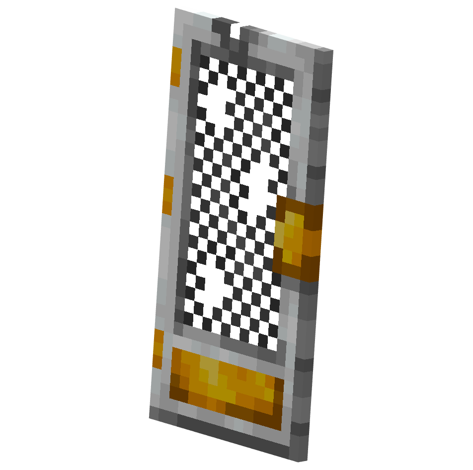 выбитая сетчатая дверь, door shield setka — предмет ресурспака minecraft специально для сервера foxward
