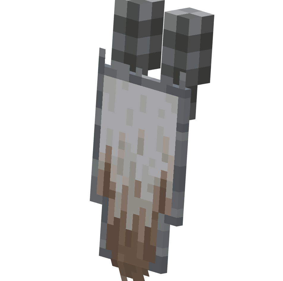 козий щит, rogatiy shield — предмет ресурспака minecraft специально для сервера foxward