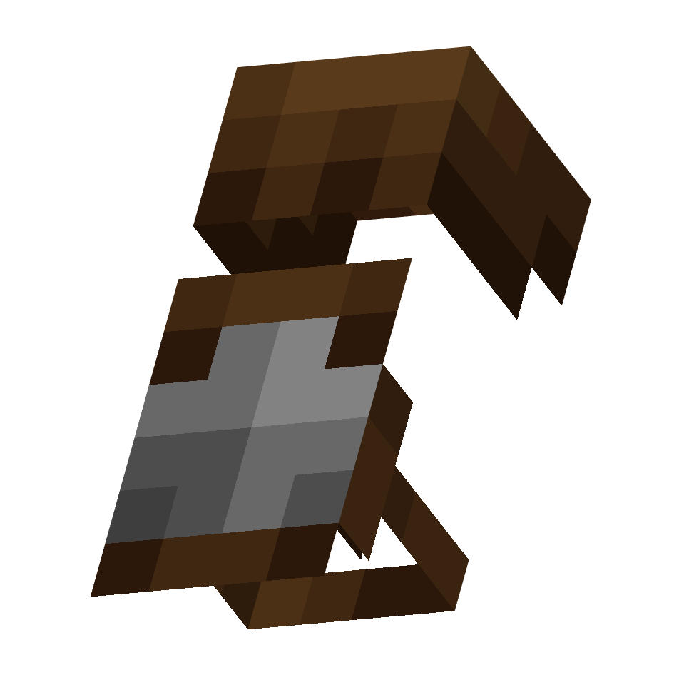 ручной щиток, shield hand — предмет ресурспака minecraft специально для сервера foxward