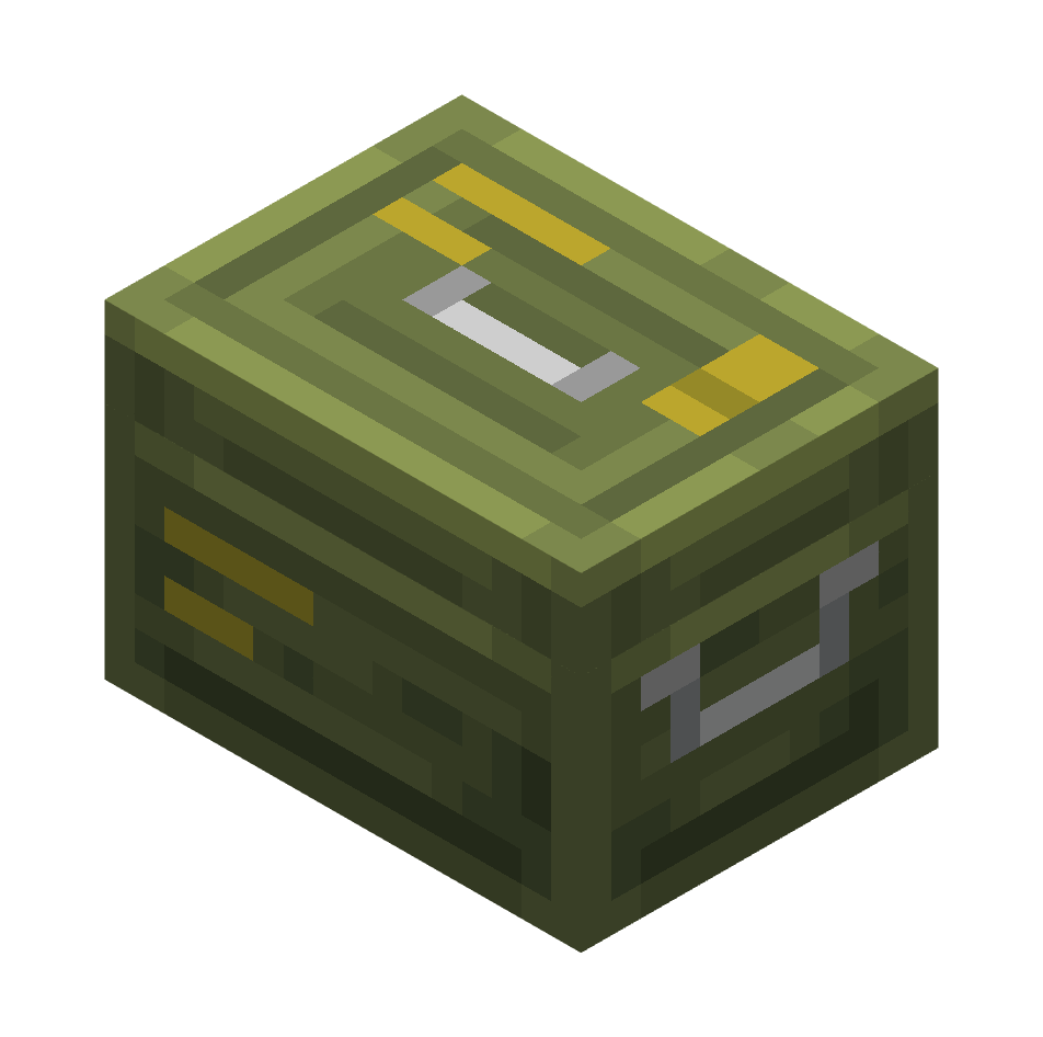 коробка с боеприпасами, ammo box — предмет ресурспака minecraft специально для сервера foxward