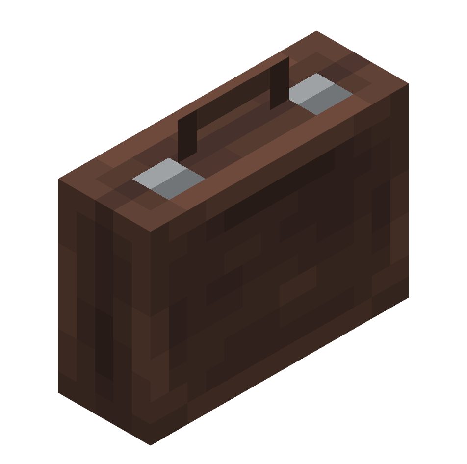 чемодан, suitcase — предмет ресурспака minecraft специально для сервера foxward