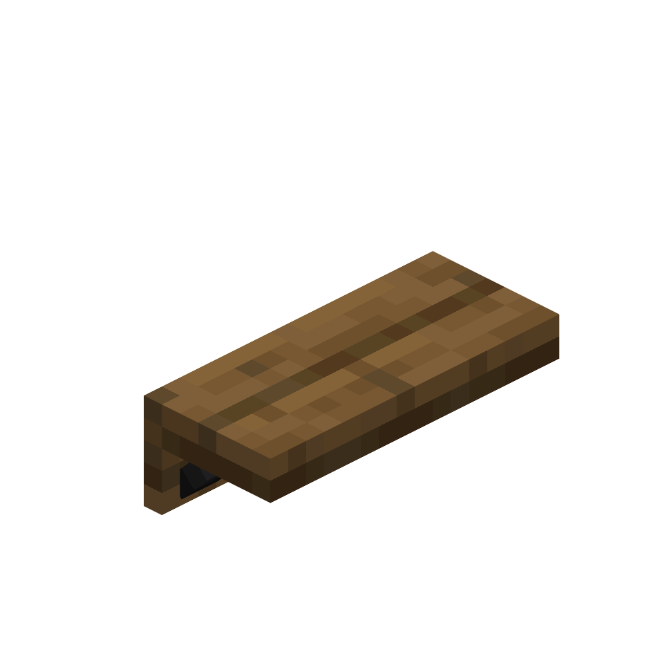 еловая древесина, shelf — предмет ресурспака minecraft специально для сервера foxward