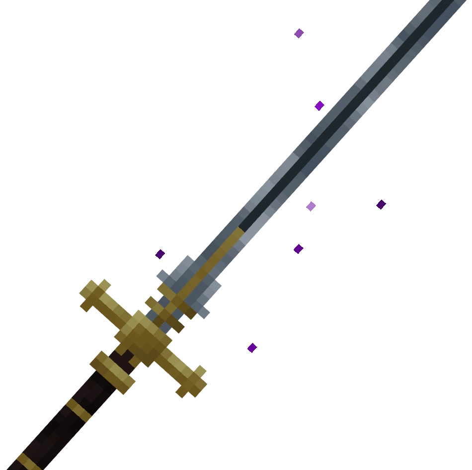 Нечестивый клинок полубога, demigods unholy blade — предмет ресурспака minecraft специально для сервера foxward