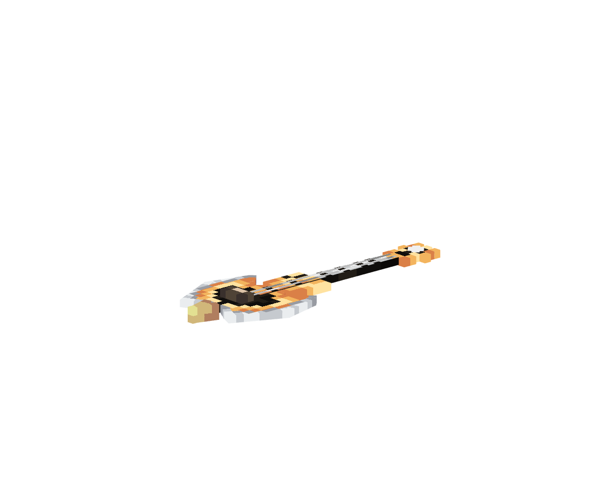 adam guitar — предмет ресурспака minecraft специально для сервера foxward