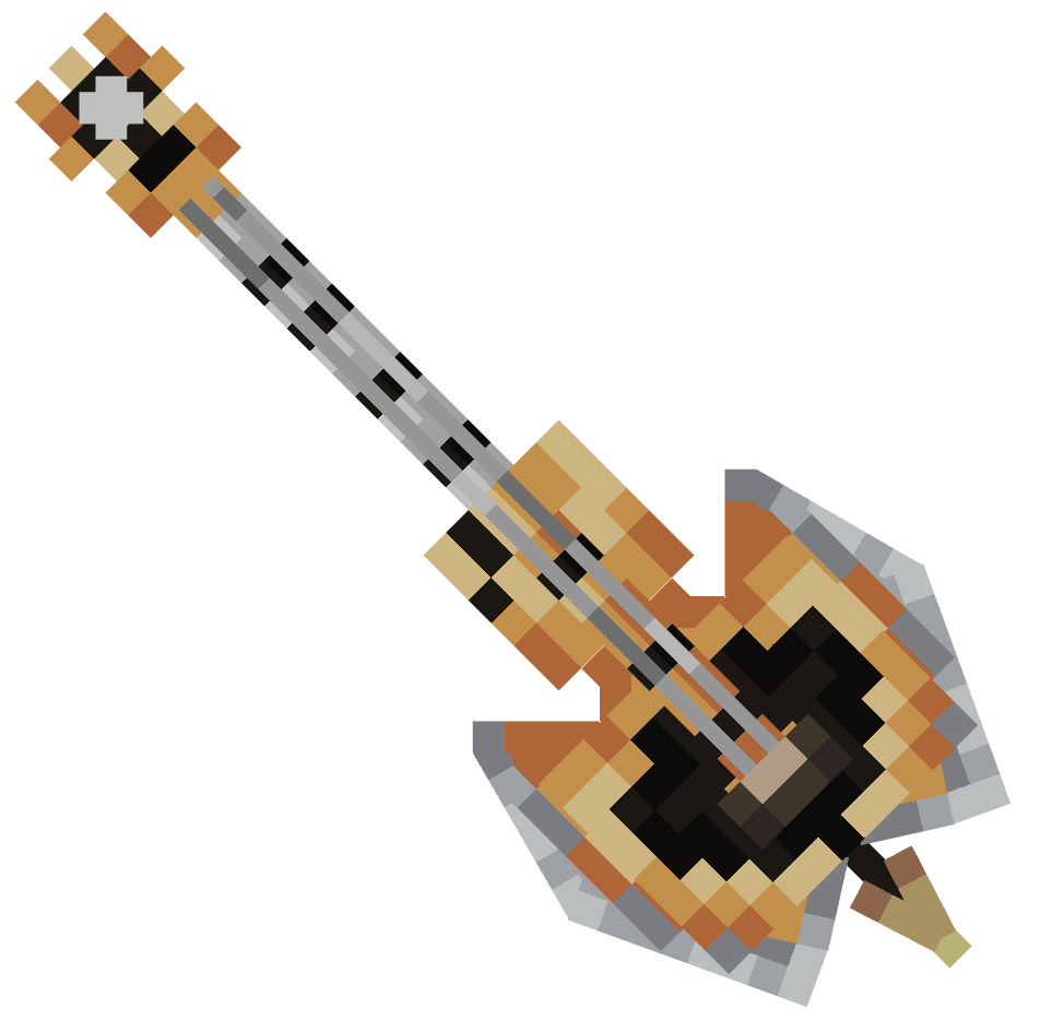 adam guitar, adam guitar — предмет ресурспака minecraft специально для сервера foxward