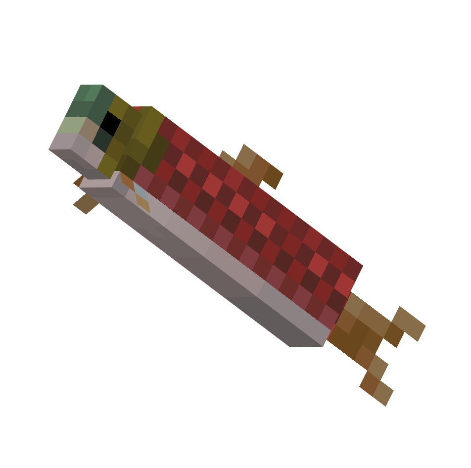 лосось, salmon — предмет ресурспака minecraft специально для сервера foxward