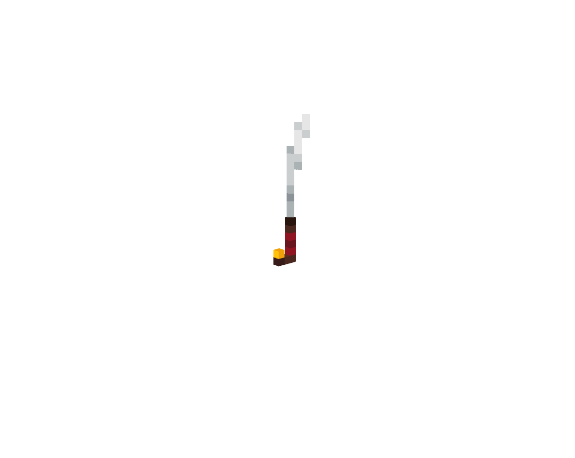 меч-трость — предмет ресурспака minecraft специально для сервера foxward