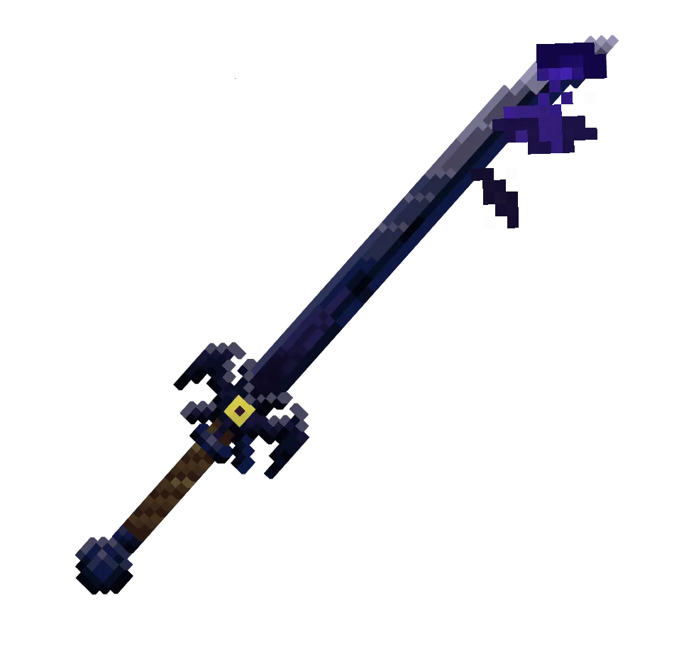 клеймор стражи, watcher claymore — предмет ресурспака minecraft специально для сервера foxward